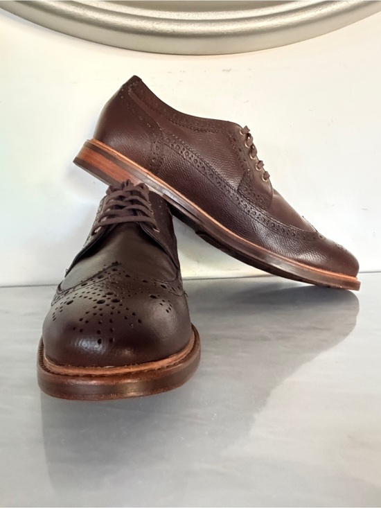 Cole Haan Other - Cole Haan C11693 Men 10.5 Brown Leather Wingtip Oxford Dress Shoes
